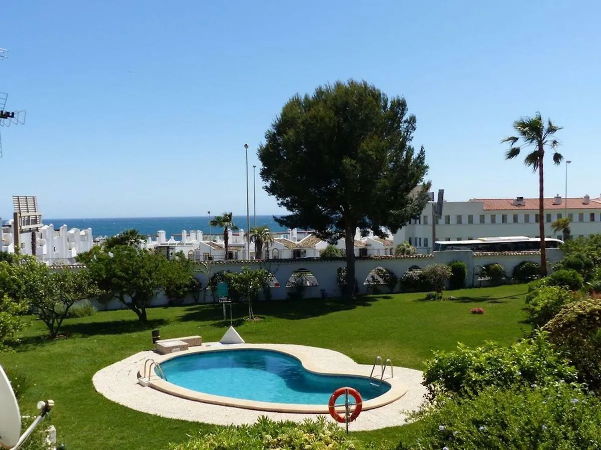 Oceanside Oasis: Beachfront Apartment with Pool and Sea Views Benalmadena 0*,  Spain
